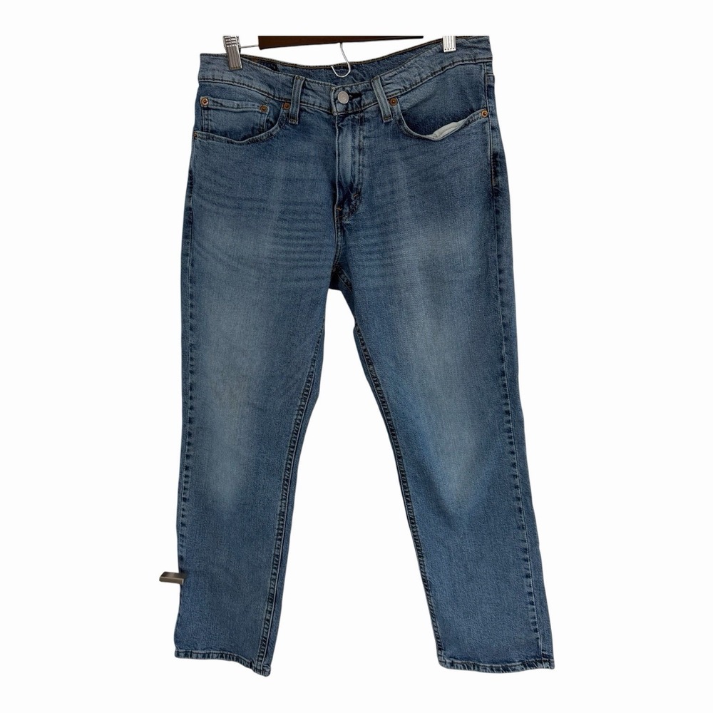 Levis 541 Athletic Taper Jeans Mens 32x27 Light Wash Stretch Denim